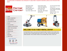 Tablet Screenshot of dealerentalcenter.com
